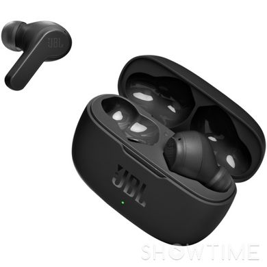 JBL Wave 200 TWS Black (JBLW200TWSBLK) — Навушники з мікрофоном бездротові вакуумні Bluetooth 1-004360 фото