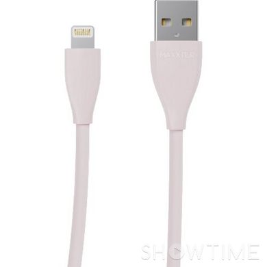 Кабель Maxxter USB2.0 AM/Apple Lightning Pink 1м (UB-L-USB-01GP) 470218 фото