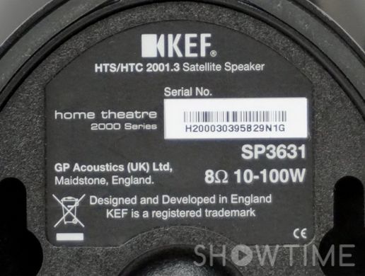 KEF SP3631 HTS2001.3 (KHT) — Акустична пара 10-100 Вт 1-007431 фото