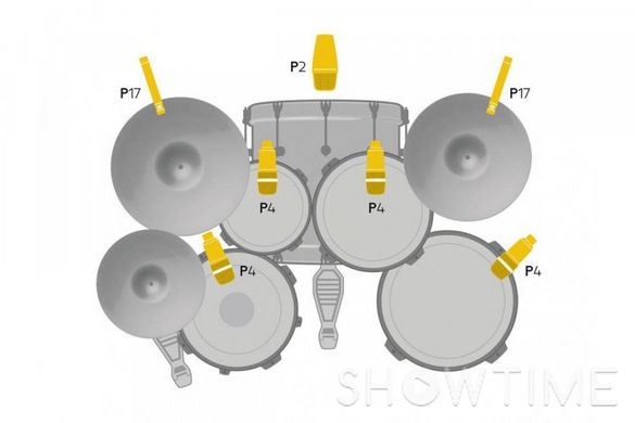 AKG 2581H00150 — набор микрофонов для барабанов DrumSetSession I 1-003610 фото