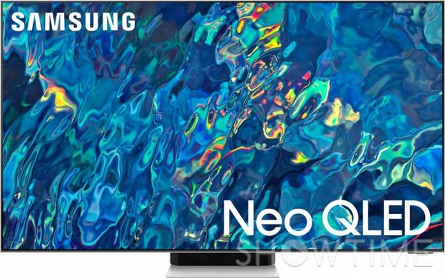 Samsung QE55QN95BAUXUA — Телевизор 55" NeoQLED 4K 100Hz Smart Tizen BRIGHT SILVER 1-006025 фото