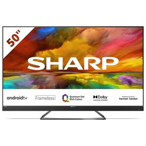 Sharp 4T-C50EQ3EM2AG — Телевизор 50" QLED, Android TV, 60 Гц 1-010048 фото