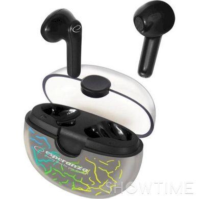 Esperanza Pandora Black (EH224K) — Бездротові вакуумні Bluetooth навушники 1-009495 фото