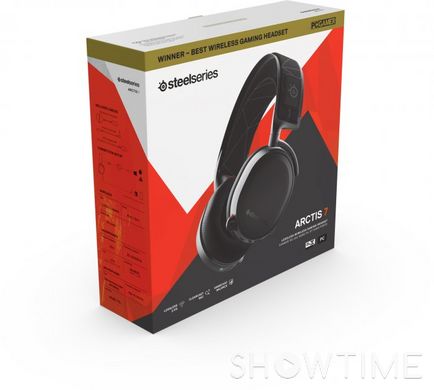 SteelSeries 61505_SS — гарнітура SteelSeries Arctis 7 2019 Edition 3.5mm/USB Black 1-005690 фото