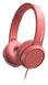 Philips TAH4105 Red (TAH4105RD/00) — Навушники дротові накладні 20-20000 Гц 106 дБ 32 Ом 3.5 мм 543064 фото 1