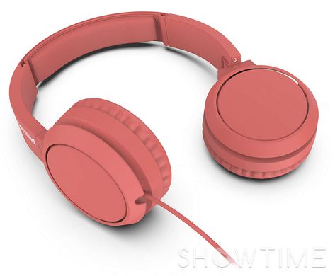 Philips TAH4105 Red (TAH4105RD/00) — Навушники дротові накладні 20-20000 Гц 106 дБ 32 Ом 3.5 мм 543064 фото
