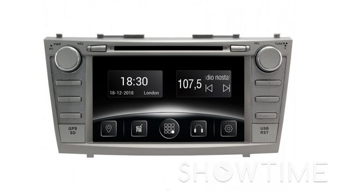 Автомобільна мультимедійна система з антибліковим 8 "HD дисплеєм 1024x600 для Toyota Camry V40 2007-2011 Gazer CM6008-V40 526735 фото