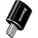 Адаптер Baseus USB to Type-C Adapter Converter Black (CATOTG-01) 468939 фото 1