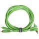 UDG U97005GR &mdash; Межблочный кабель RCA Straight-RCA Angled Green 3 метра 1-009045 фото