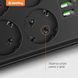 Фильтр питания СolorWay (CW-CHE64B) 6 розеток, 4xUSB, 2м, Black 1-011143 фото 7