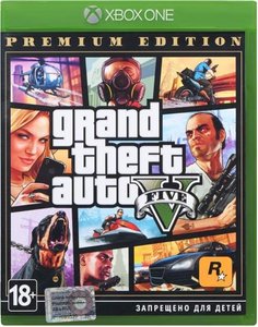 Диск для Xbox One Grand Theft Auto V Premium Online Edition Sony 5026555360005 1-006909 фото