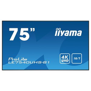 Информационный дисплей LFD 75" Iiyama ProLite LE7540UHS-B1 468890 фото