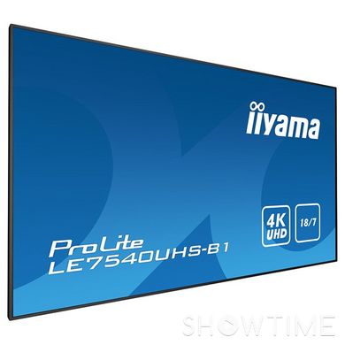 Інформаційний дисплей LFD 75" Iiyama ProLite LE7540UHS-B1 468890 фото