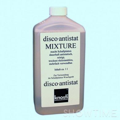 Рідина для миття вінілових платівок Tonar Knosti Disco-Antistatic Mixture 1 літр 3509 529367 фото