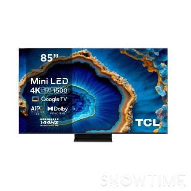 TCL 85C805 — Телевізор 85" MiniLED 4K 144Hz Smart Google TV 1-009999 фото