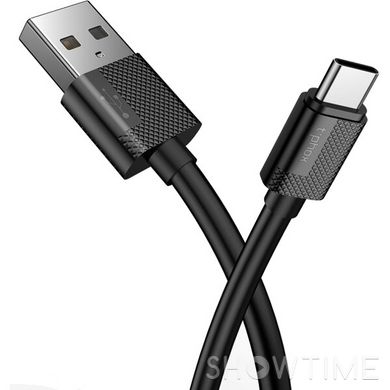 Кабель T-Phox Nets USB - Type-C Black 0.3м (T-C801(0.3) BLACK) 470524 фото