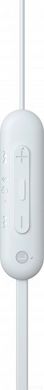 Sony WI-C100 White (WIC100W.CE7) — Беспроводные вакуумные Bluetooth наушники 1-006255 фото