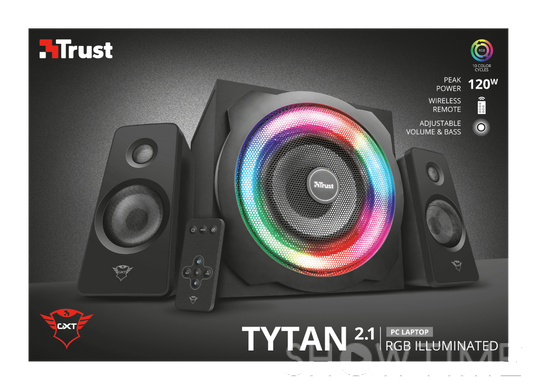 Акустическая система (Колонки) Trust 2.1 GXT 629 Tytan RGB Black (22944_TRUST) 532537 фото