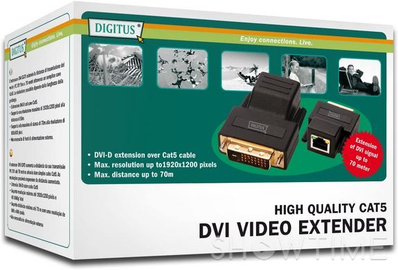 Digitus DS-54101 — удлинитель DVI Full HD over UTP set, 70 м 1-005057 фото