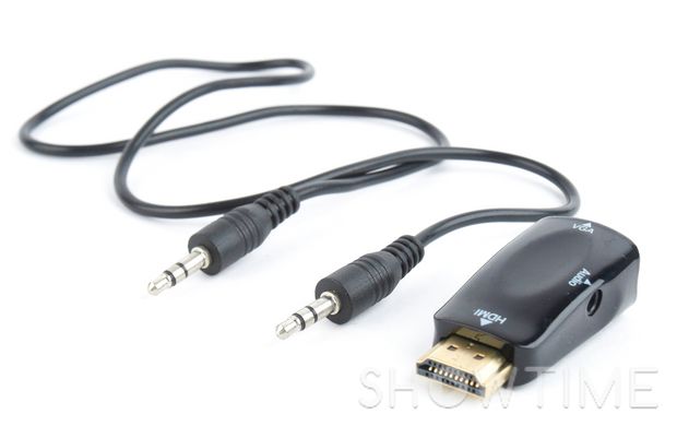 Адаптер-преобразователь HDMI to VGA и стерео-аудио Cablexpert A-HDMI-VGA-03 444444 фото