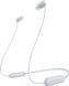 Sony WI-C100 White (WIC100W.CE7) — Бездротові вакуумні Bluetooth навушники 1-006255 фото 1