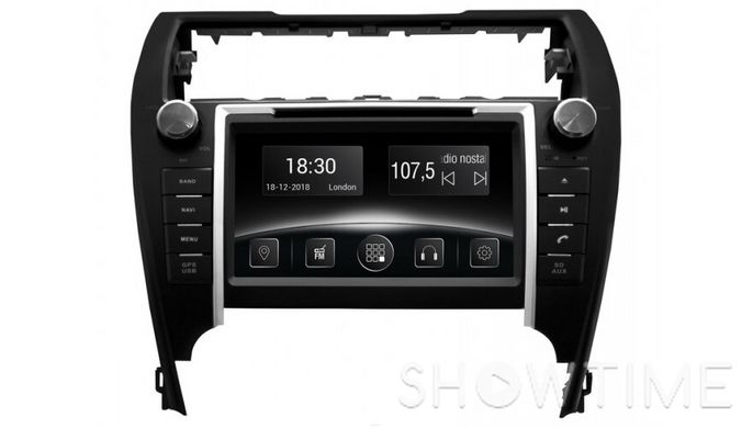 Автомобільна мультимедійна система з антибліковим 8 "HD дисплеєм 1024x600 для Toyota Camry V50USA 2012-2015 Gazer CM5008-V50USA 526736 фото