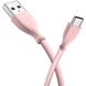 Кабель T-Phox Kitty USB - Type-C Pink 1м (T-C817 PINK) 470474 фото 2