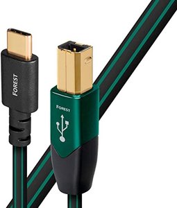 USB-кабель USB-B - USB-C 1.5 м Forest Audioquest USBFOR201.5CB 527004 фото
