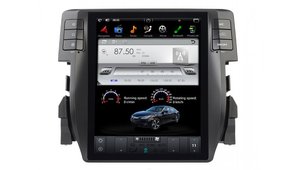 Автомобільна мультимедійна система з антибліковим 10.4 "IPS HD дисплеєм 768x1024 для Honda Civic FB4 2016-2017 Gazer CM7010-FB4 525626 фото