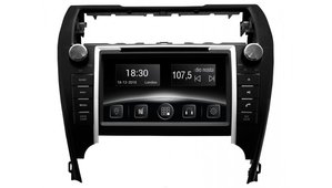 Автомобільна мультимедійна система з антибліковим 8 "HD дисплеєм 1024x600 для Toyota Camry V50 USA 2012-2015 Gazer CM6008-V50USA 526737 фото