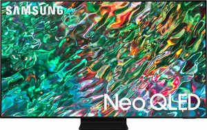 Samsung QE55QN90BAUXUA — Телевізор 55" NeoQLED 4K 100Hz Smart Tizen TITAN BLACK 1-006054 фото
