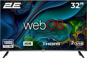 2E 2E-32A07KW — Телевизор 32"LED FHD 60Hz Smart WebOS 1-010000 фото