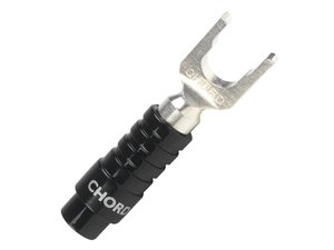Chord ChordOhmic ChorAlloy Spade SHORT CRIMP & Black ABS Cap — Акустическая лопатка 1-010296 фото