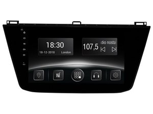 Автомобільна мультимедійна система з антибліковим 10.1 "HD дисплеєм 1024x600 для Volkswagen Tiguan AD1 2016-2017 Gazer CM5510-AD1 524228 фото