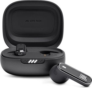 JBL Live Flex Black (JBLLIVEFLEXBLK) — Беспроводные вакуумные Bluetooth наушники 1-009647 фото