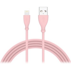 Кабель T-Phox Kitty USB - Lightning Pink 1м (T-L817 PINK) 470475 фото