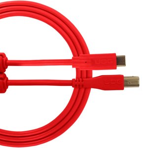 UDG Ultimate Audio Cable USB 2.0 C-B Red Straight 1,5 m - кабель 1-004849 фото