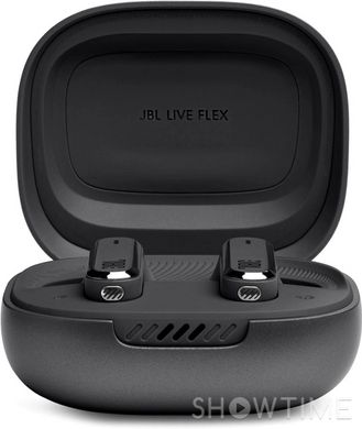 JBL Live Flex Black (JBLLIVEFLEXBLK) — Бездротові вакуумні Bluetooth навушники 1-009647 фото