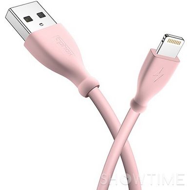 Кабель T-Phox Kitty USB - Lightning Pink 1м (T-L817 PINK) 470475 фото