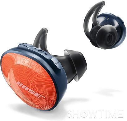 Bose SoundSport Free Orange/Blue (774373-0030) &mdash; Наушники беспроводные TWS 532377 фото