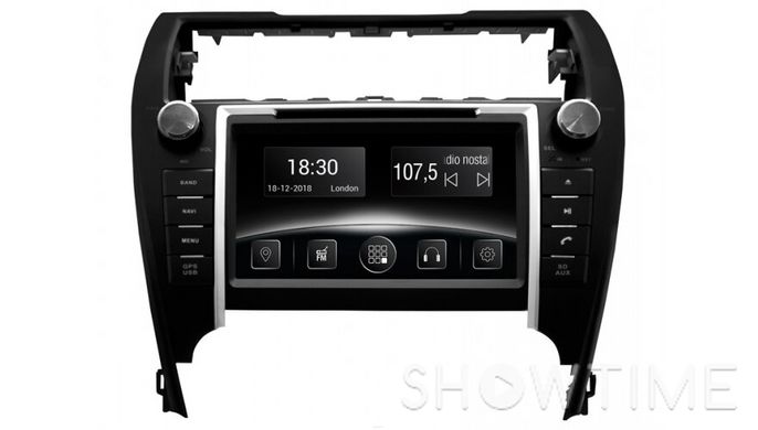 Автомобільна мультимедійна система з антибліковим 8 "HD дисплеєм 1024x600 для Toyota Camry V50 USA 2012-2015 Gazer CM6008-V50USA 526737 фото