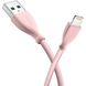 Кабель T-Phox Kitty USB - Lightning Pink 1м (T-L817 PINK) 470475 фото 2
