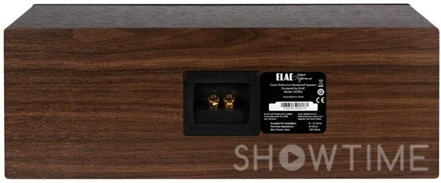 Elac Debut Reference DCR52 Black/Wood EL32402 — Центральная акустика 120 Вт 1-004089 фото