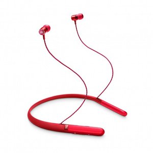 JBL JBLLIVE220BTRED — Наушники с микрофоном беспроводные вакуумные Bluetooth красные 1-004390 фото