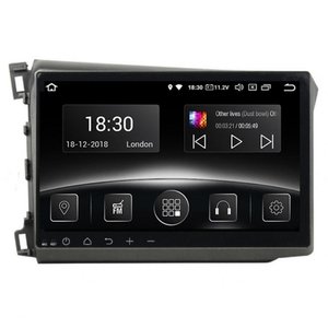 Автомобильная мультимедийная система с антибликовым 10.1” HD дисплеем 1024x600 для Honda Civic FG 2011-2013 Gazer CM6510-FG 525627 фото