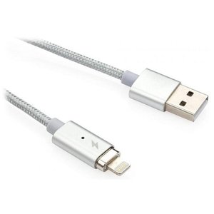Кабель Vinga 2-in-1 Magnetic USB2.0 AM/Apple Lightning 1м (MAGNETIC 2IN1) 469517 фото