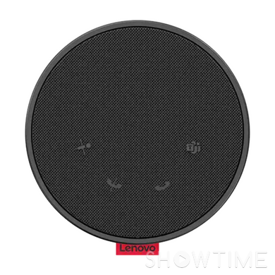 Lenovo 4XD1C82055 — Портативна колонка Go Wired Speakerphone, 3 Вт, Black 1-007111 фото