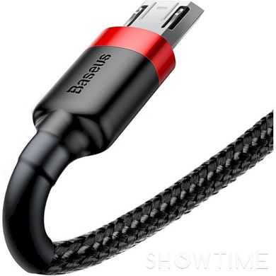 Кабель Baseus Cafule USB for Micro Red/Black 1м (CAMKLF-B91) 470556 фото