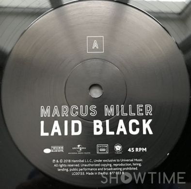 Вініловий диск Marcus Miller: Laid Black / 2LP 543707 фото