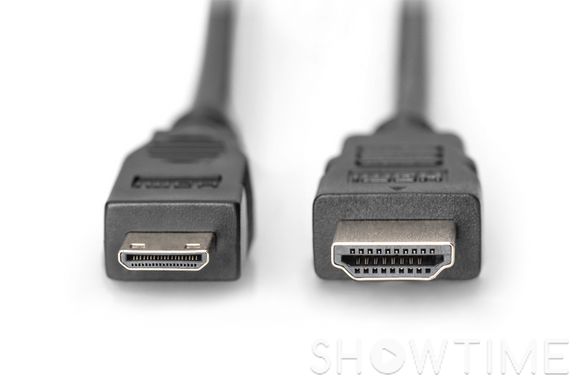 Digitus AK-330106-020-S — кабель HDMI-miniHDMI (AM/СM) High Speed, 2 м 1-005109 фото